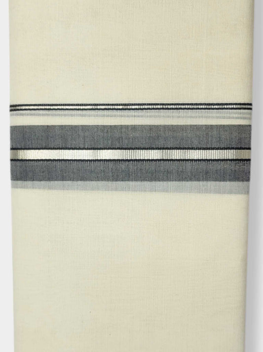 Kerala Balaramapuram Pure Cotton Handloom Mundu/Dhoti