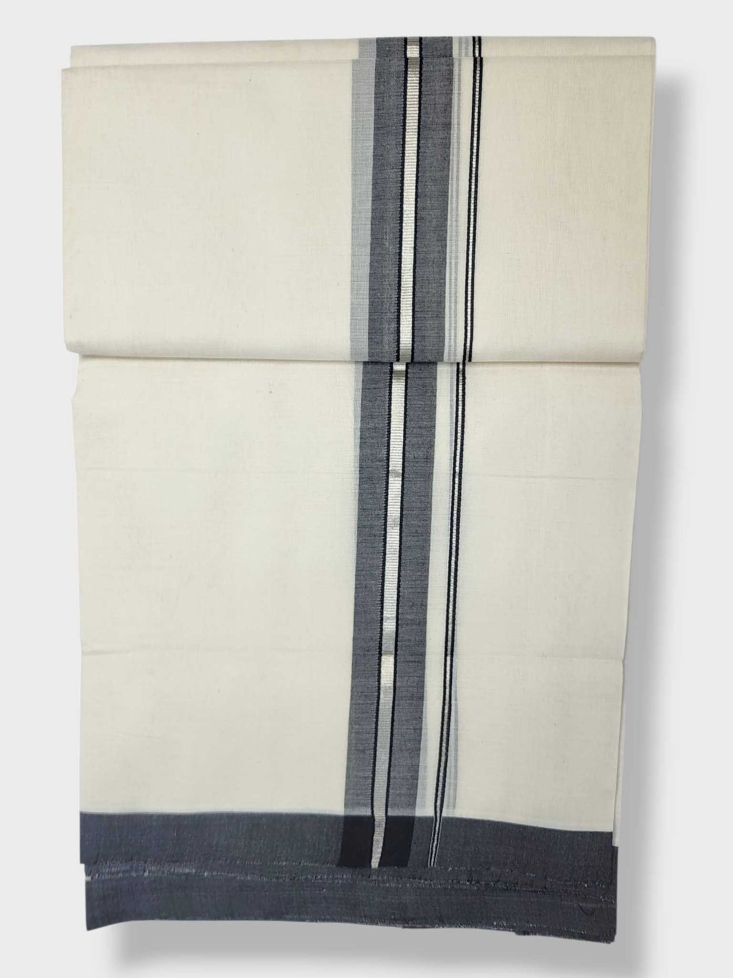 Kerala Balaramapuram Pure Cotton Handloom Mundu/Dhoti