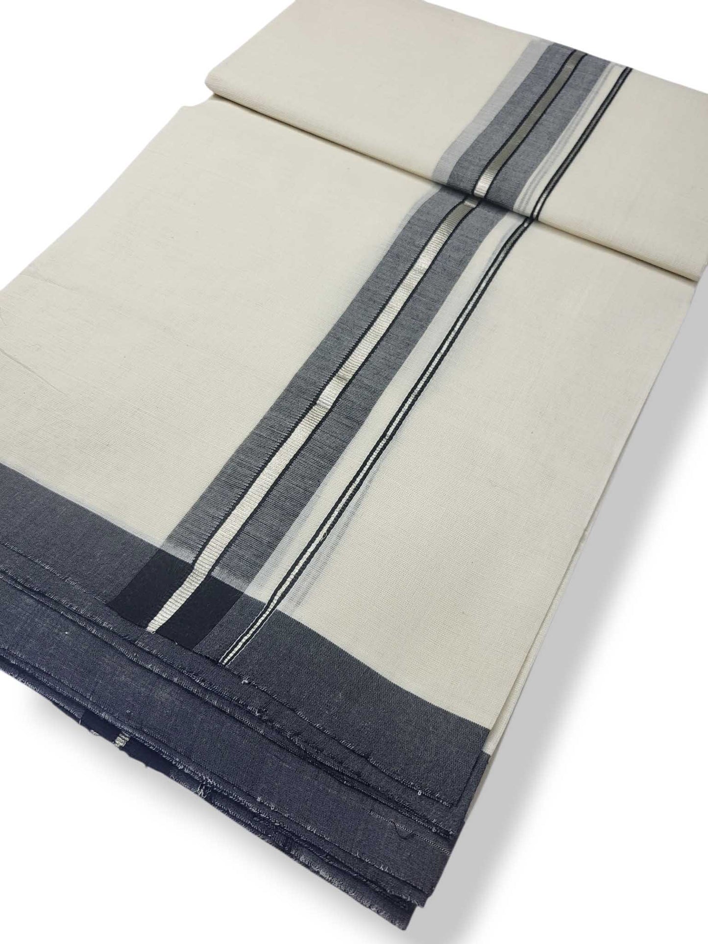 Kerala Balaramapuram Pure Cotton Handloom Mundu/Dhoti