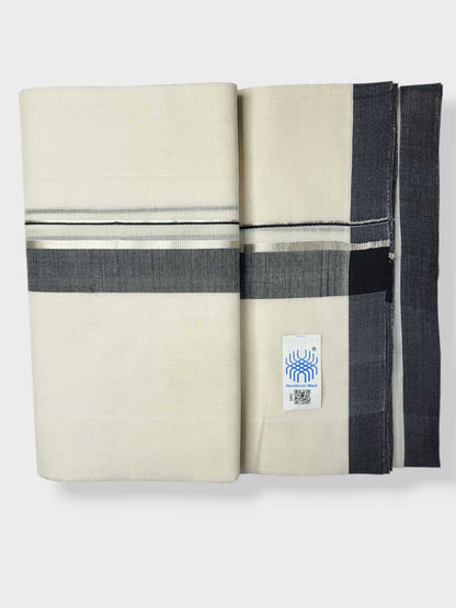 Kerala Balaramapuram Pure Cotton Handloom Mundu/Dhoti