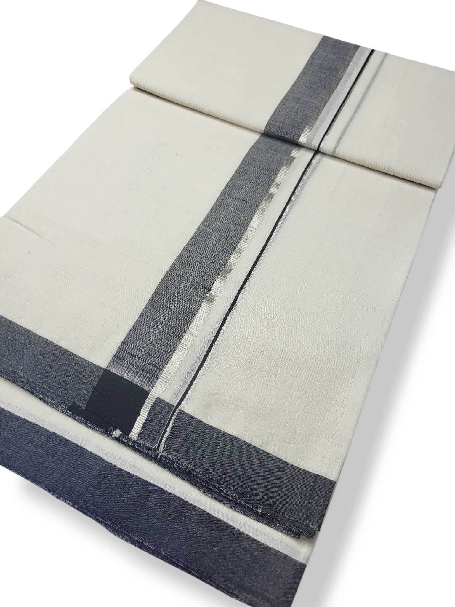 Kerala Balaramapuram Pure Cotton Handloom Mundu/Dhoti