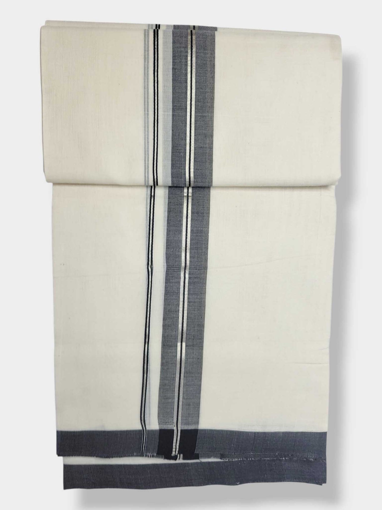 Kerala Balaramapuram Pure Cotton Handloom Mundu/Dhoti
