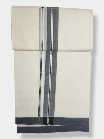 Kerala Balaramapuram Pure Cotton Handloom Mundu/Dhoti