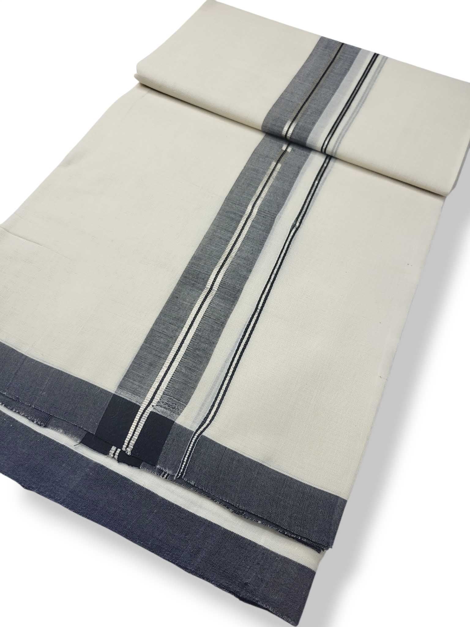 Kerala Balaramapuram Pure Cotton Handloom Mundu/Dhoti