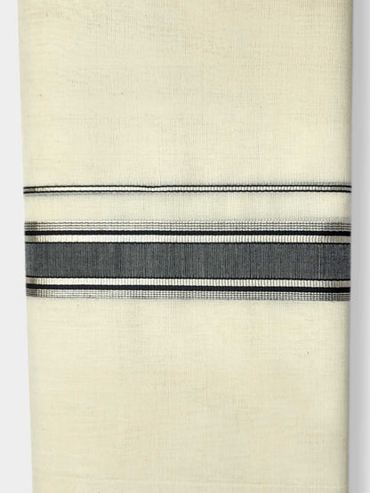 Kerala Balaramapuram Pure Cotton Handloom Mundu/Dhoti