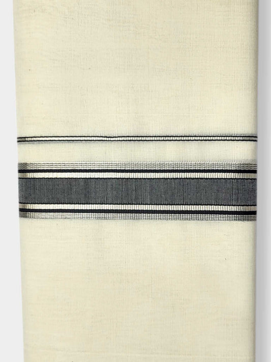 Kerala Balaramapuram Pure Cotton Handloom Mundu/Dhoti
