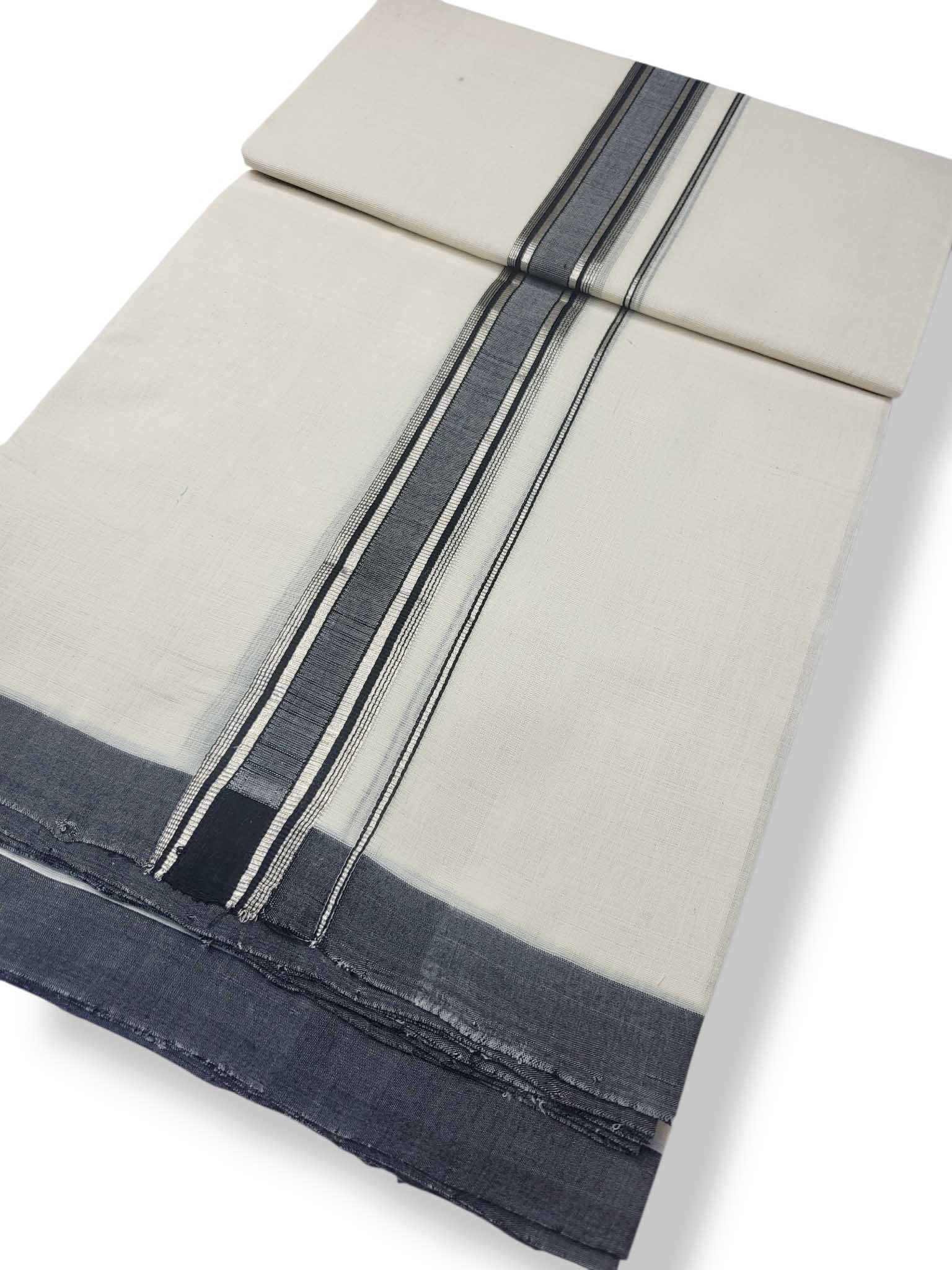 Kerala Balaramapuram Pure Cotton Handloom Mundu/Dhoti