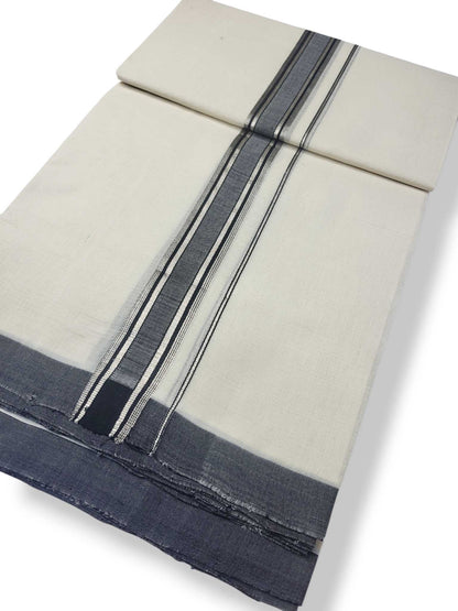 Kerala Balaramapuram Pure Cotton Handloom Mundu/Dhoti