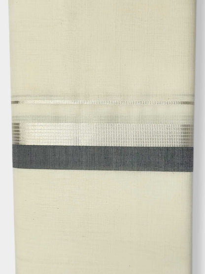 Kerala Balaramapuram Pure Cotton Handloom Mundu/Dhoti