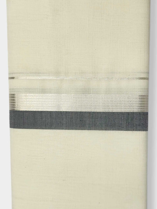 Kerala Balaramapuram Pure Cotton Handloom Mundu/Dhoti