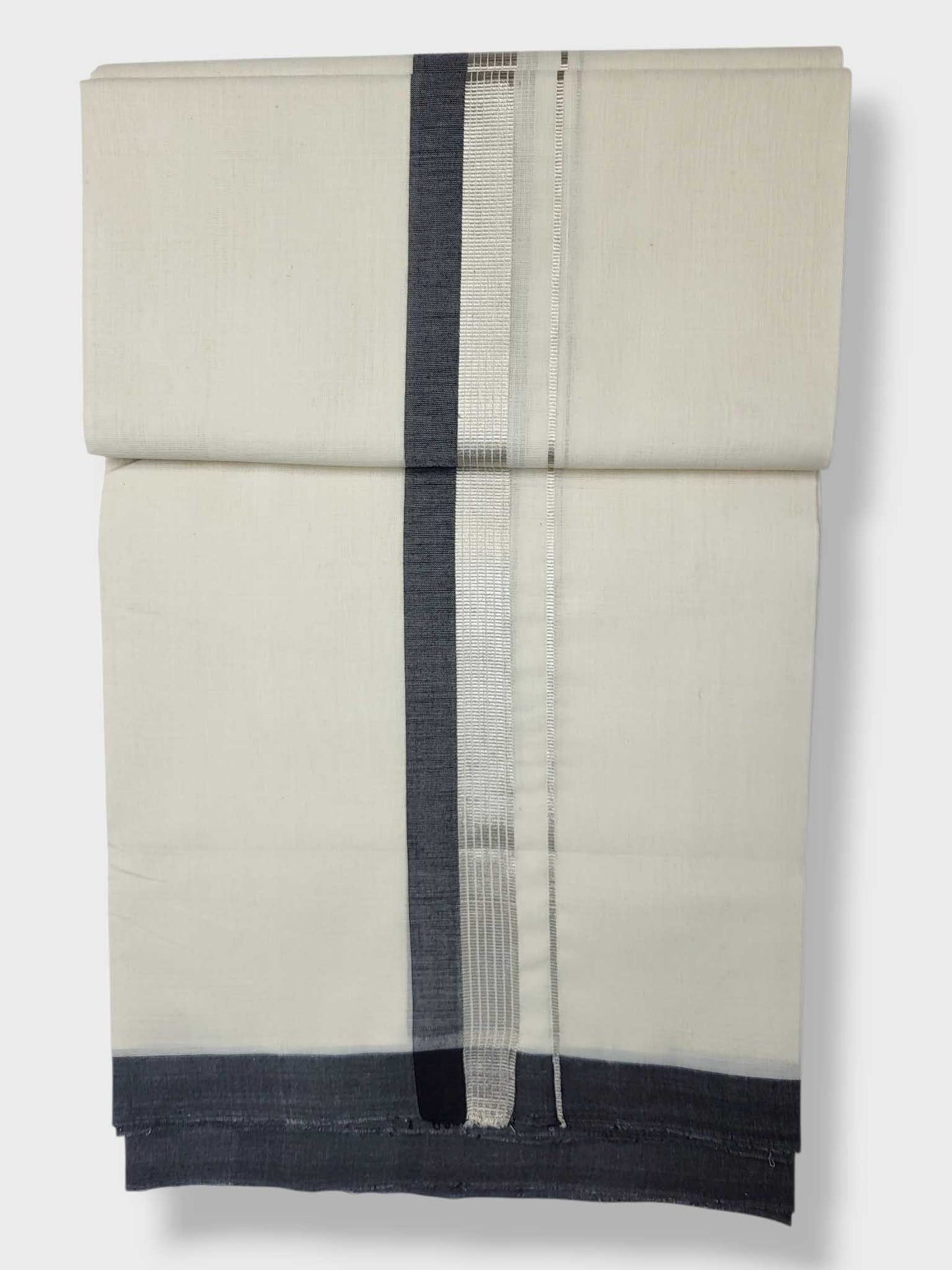 Kerala Balaramapuram Pure Cotton Handloom Mundu/Dhoti