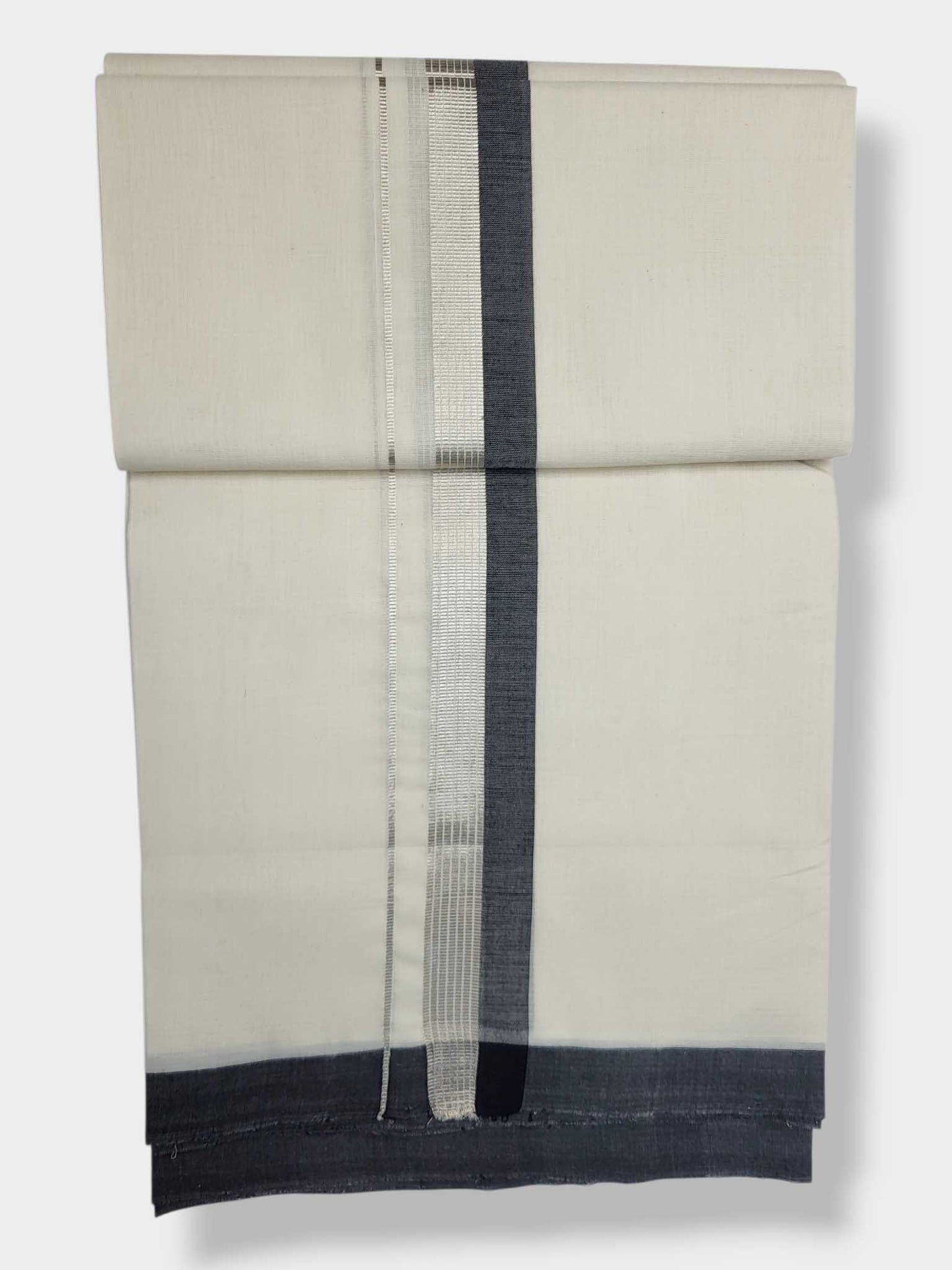 Kerala Balaramapuram Pure Cotton Handloom Mundu/Dhoti
