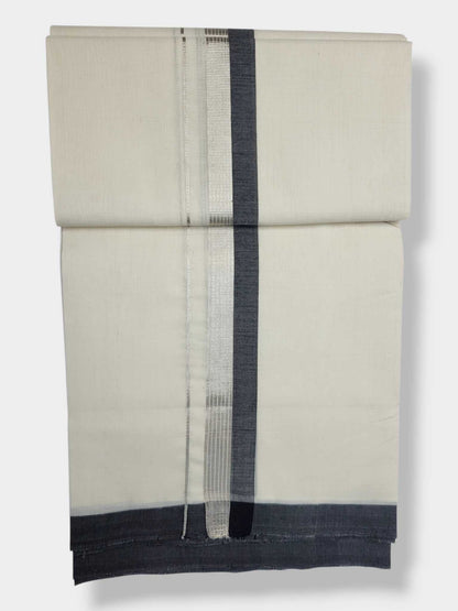 Kerala Balaramapuram Pure Cotton Handloom Mundu/Dhoti