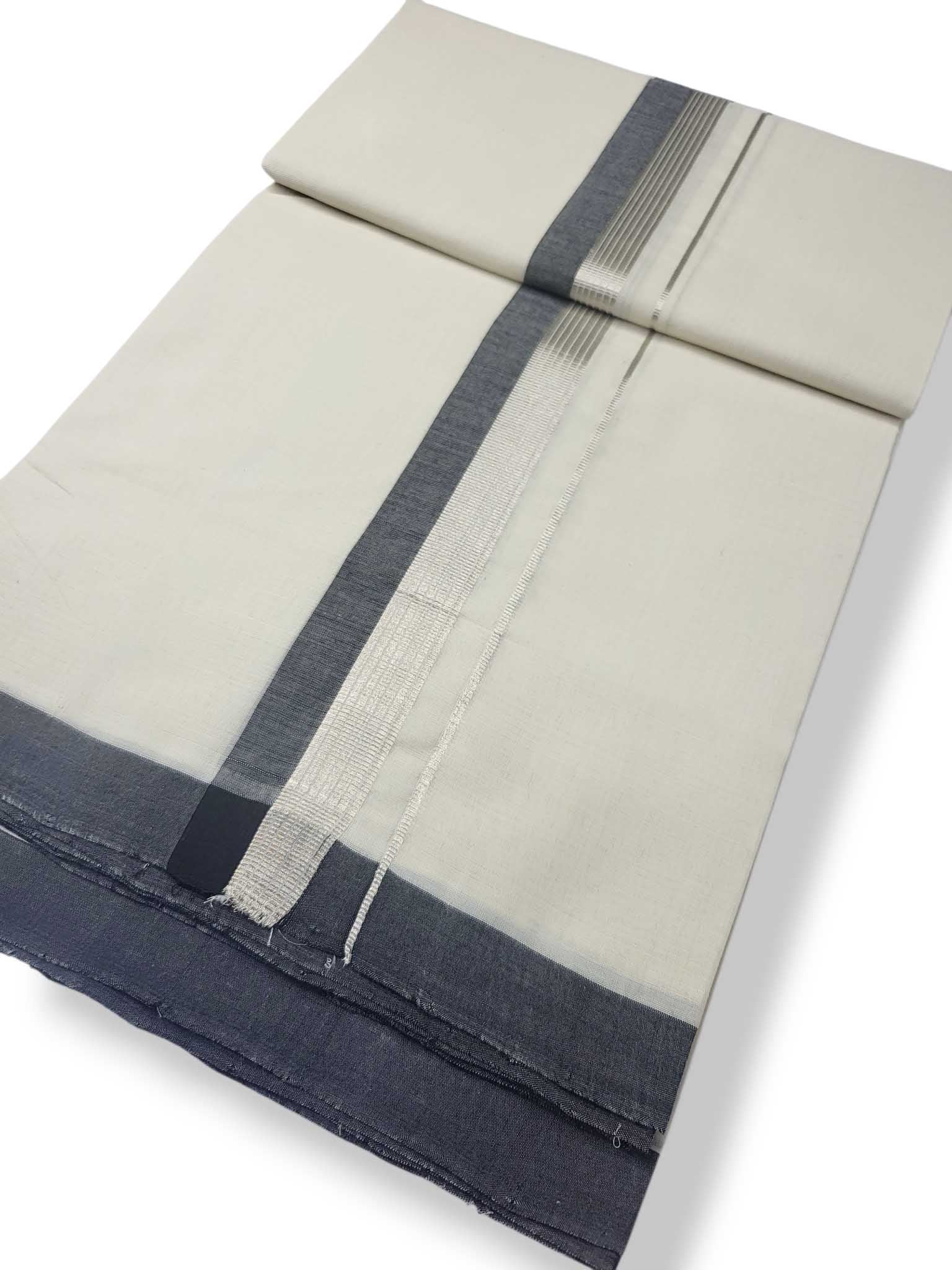 Kerala Balaramapuram Pure Cotton Handloom Mundu/Dhoti