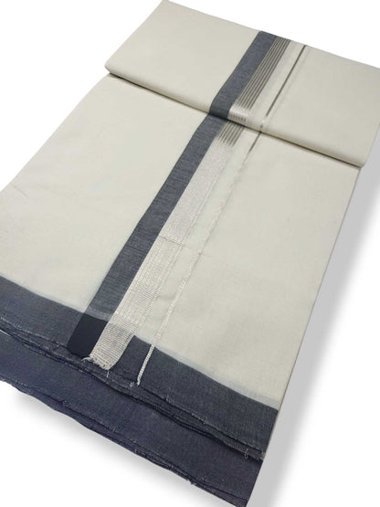 Kerala Balaramapuram Pure Cotton Handloom Mundu/Dhoti