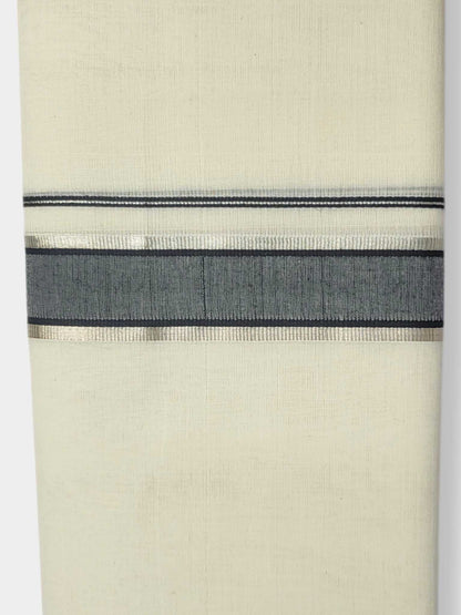 Kerala Balaramapuram Pure Cotton Handloom Mundu/Dhoti