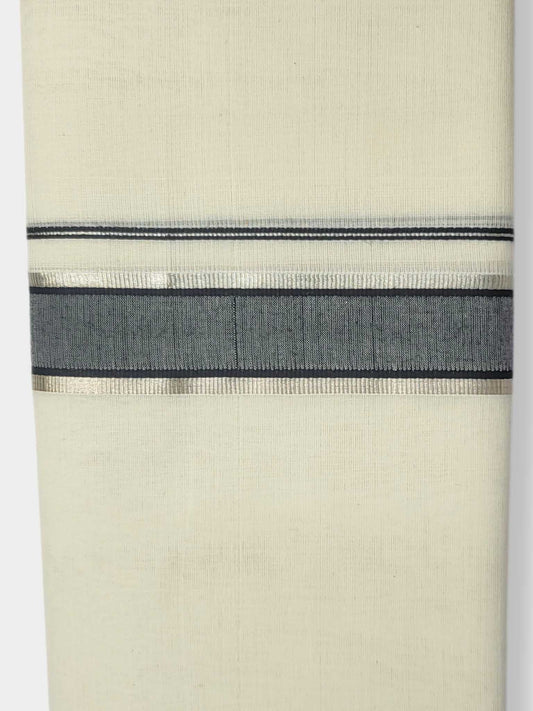 Kerala Balaramapuram Pure Cotton Handloom Mundu/Dhoti