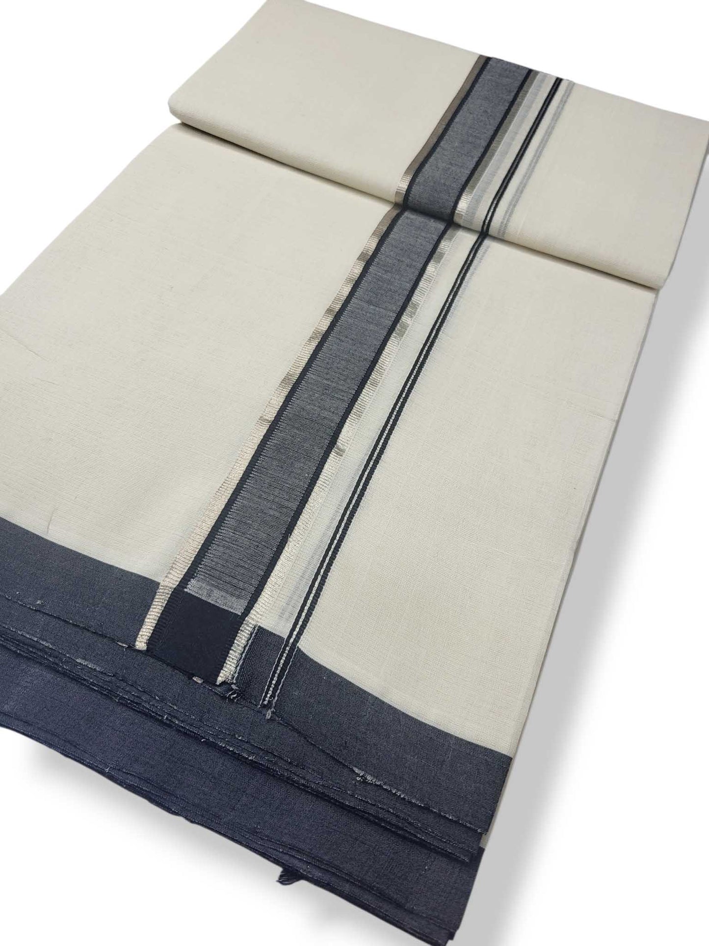 Kerala Balaramapuram Pure Cotton Handloom Mundu/Dhoti