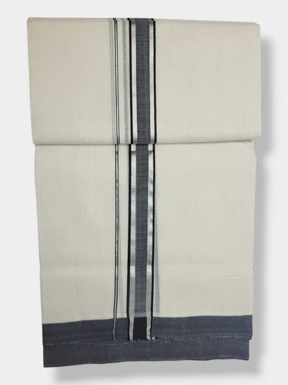 Kerala Balaramapuram Pure Cotton Handloom Mundu/Dhoti