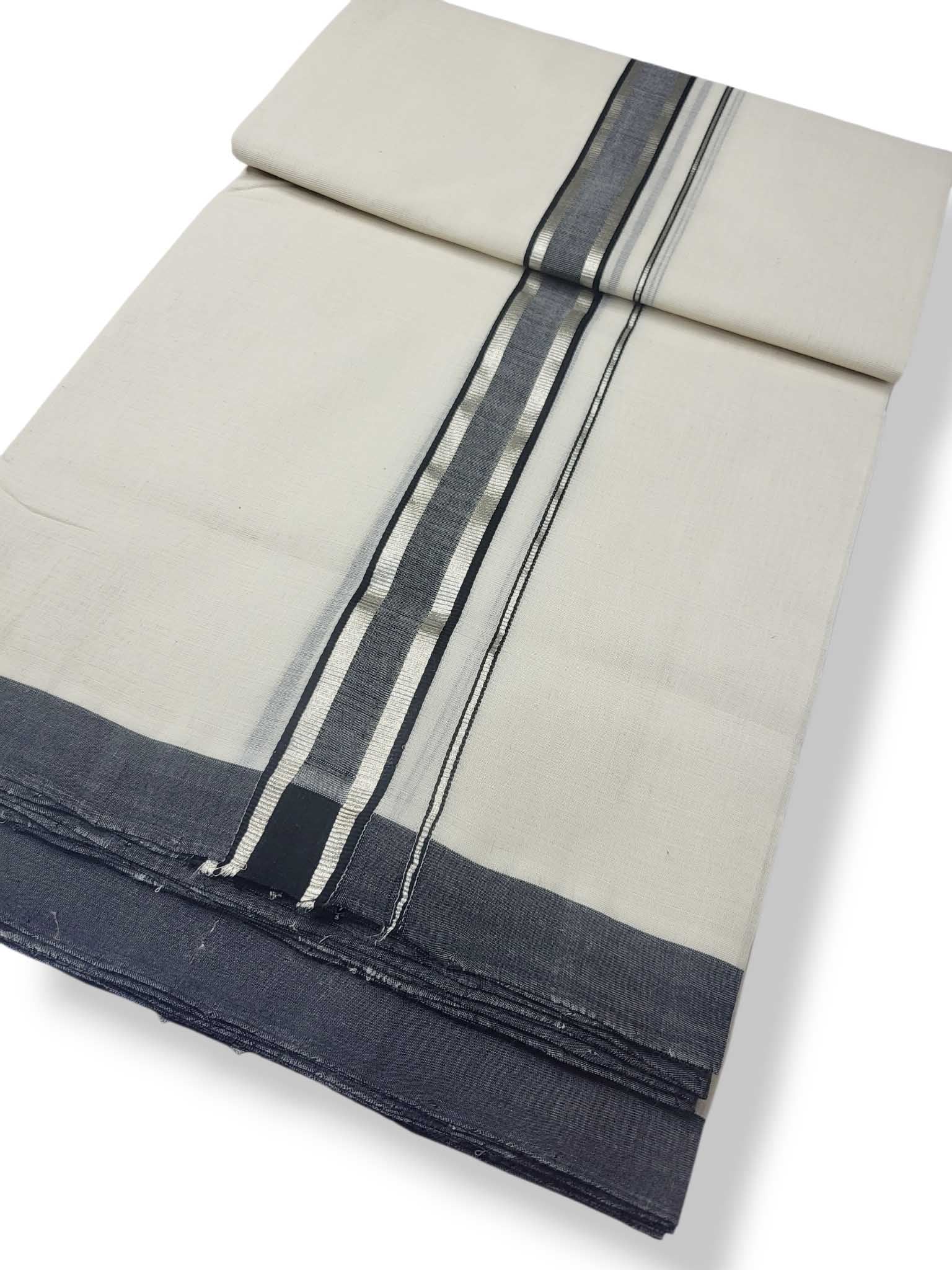 Kerala Balaramapuram Pure Cotton Handloom Mundu/Dhoti