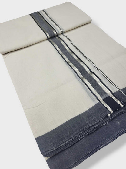 Kerala Balaramapuram Pure Cotton Handloom Mundu/Dhoti