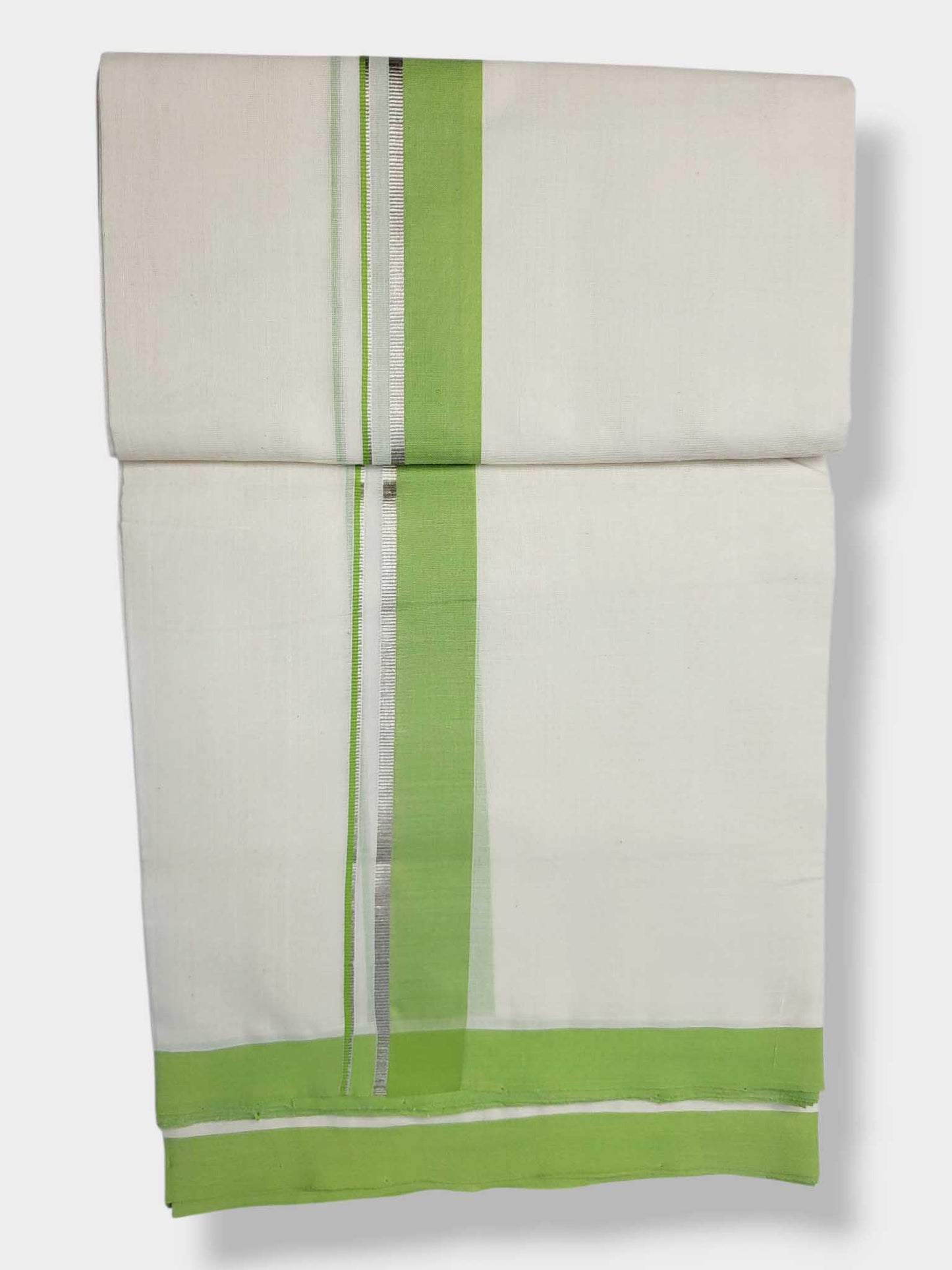 Kerala Balaramapuram Pure Cotton Handloom Mundu/Dhoti