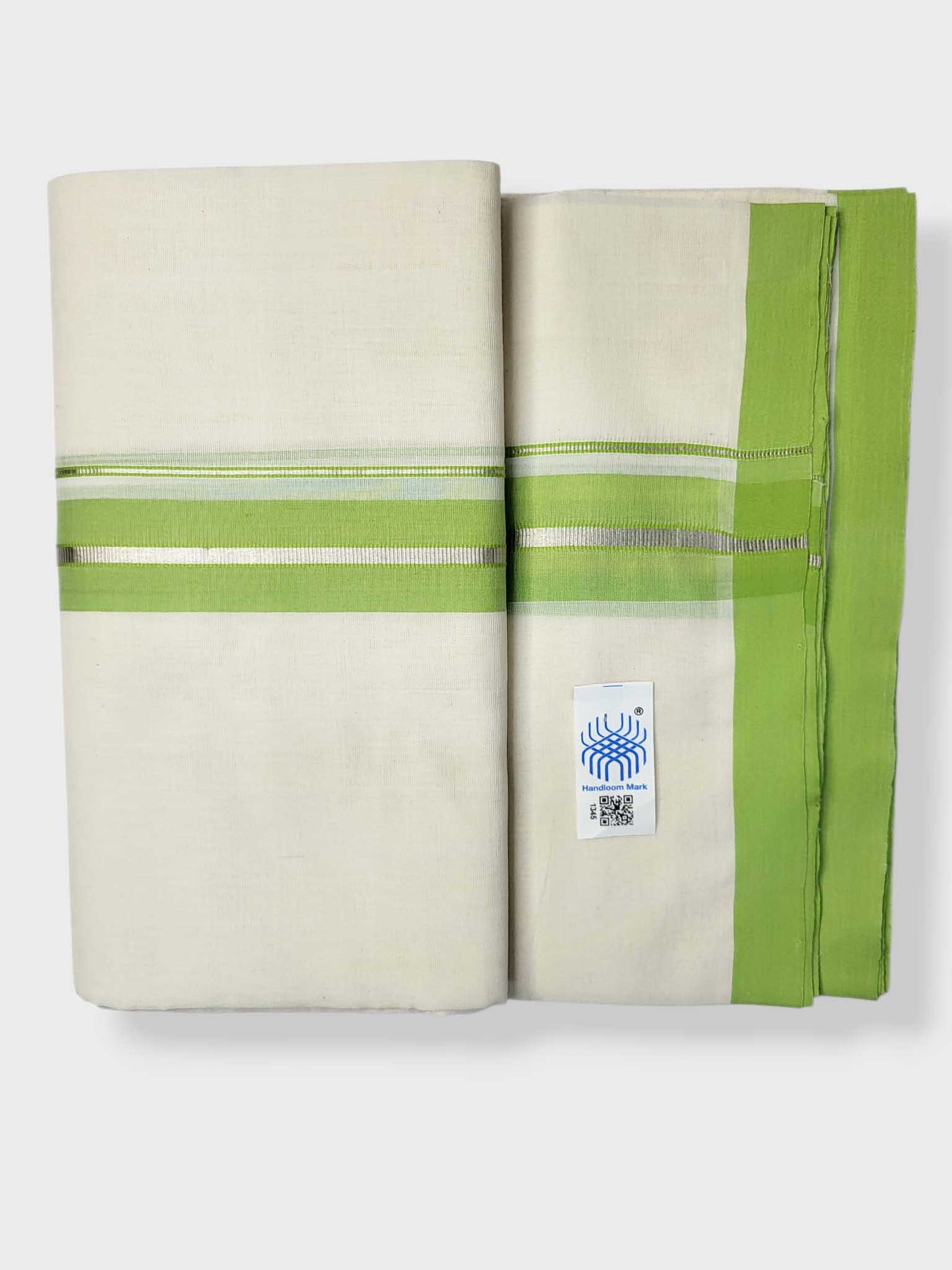 Kerala Balaramapuram Pure Cotton Handloom Mundu/Dhoti