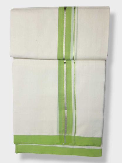 Kerala Balaramapuram Pure Cotton Handloom Mundu/Dhoti