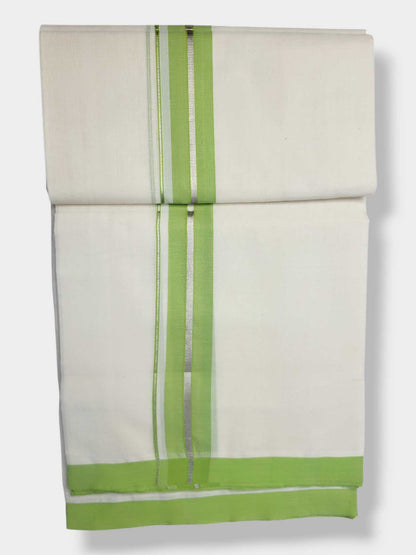 Kerala Balaramapuram Pure Cotton Handloom Mundu/Dhoti