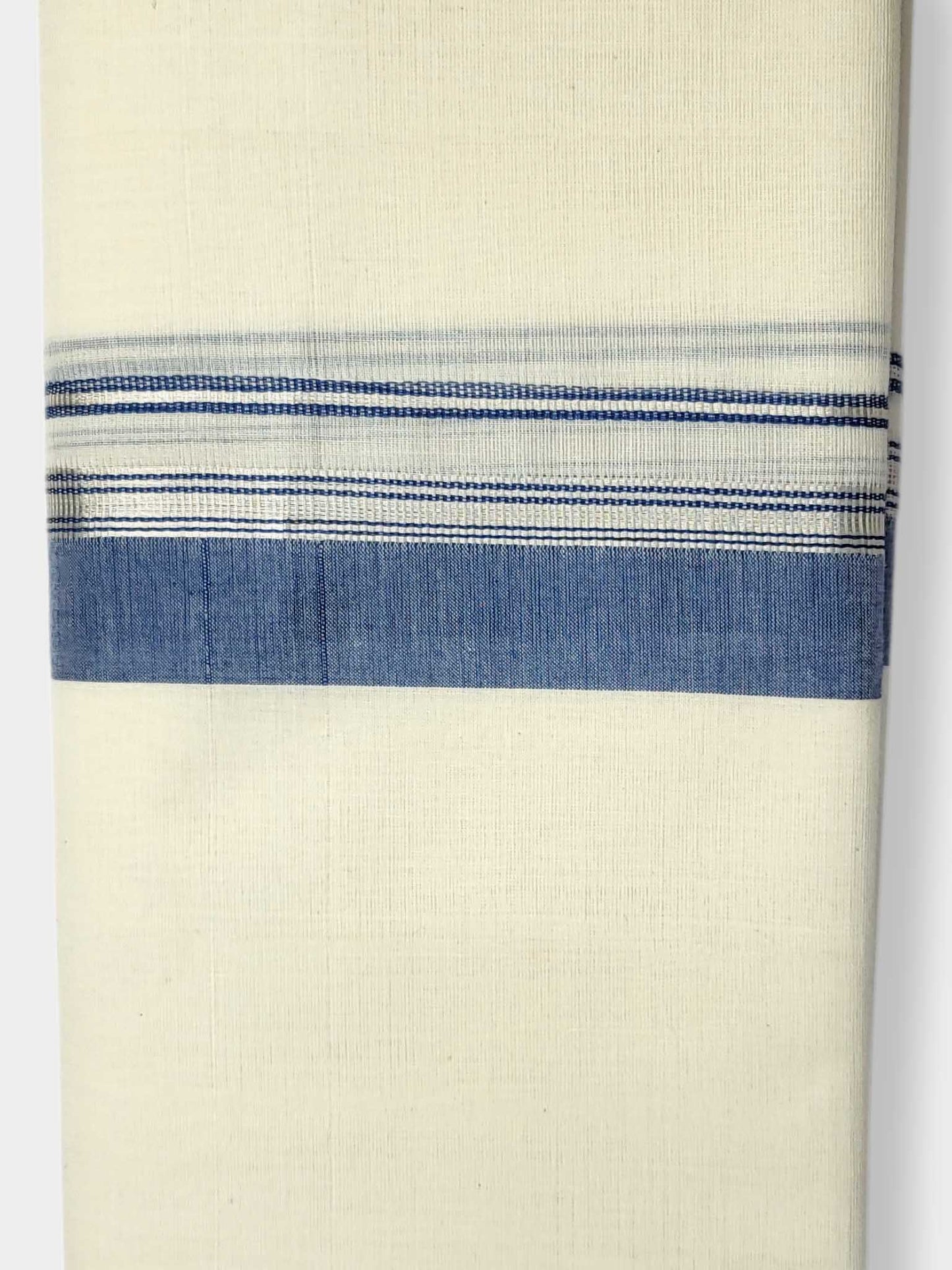 Kerala Balaramapuram Pure Cotton Handloom Mundu/Dhoti