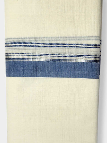 Kerala Balaramapuram Pure Cotton Handloom Mundu/Dhoti