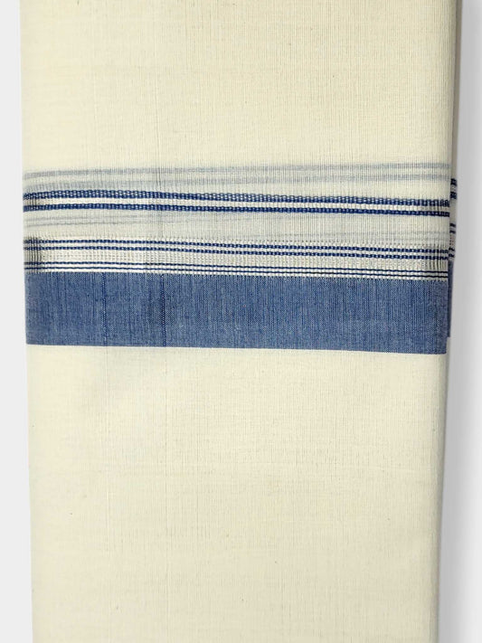Kerala Balaramapuram Pure Cotton Handloom Mundu/Dhoti