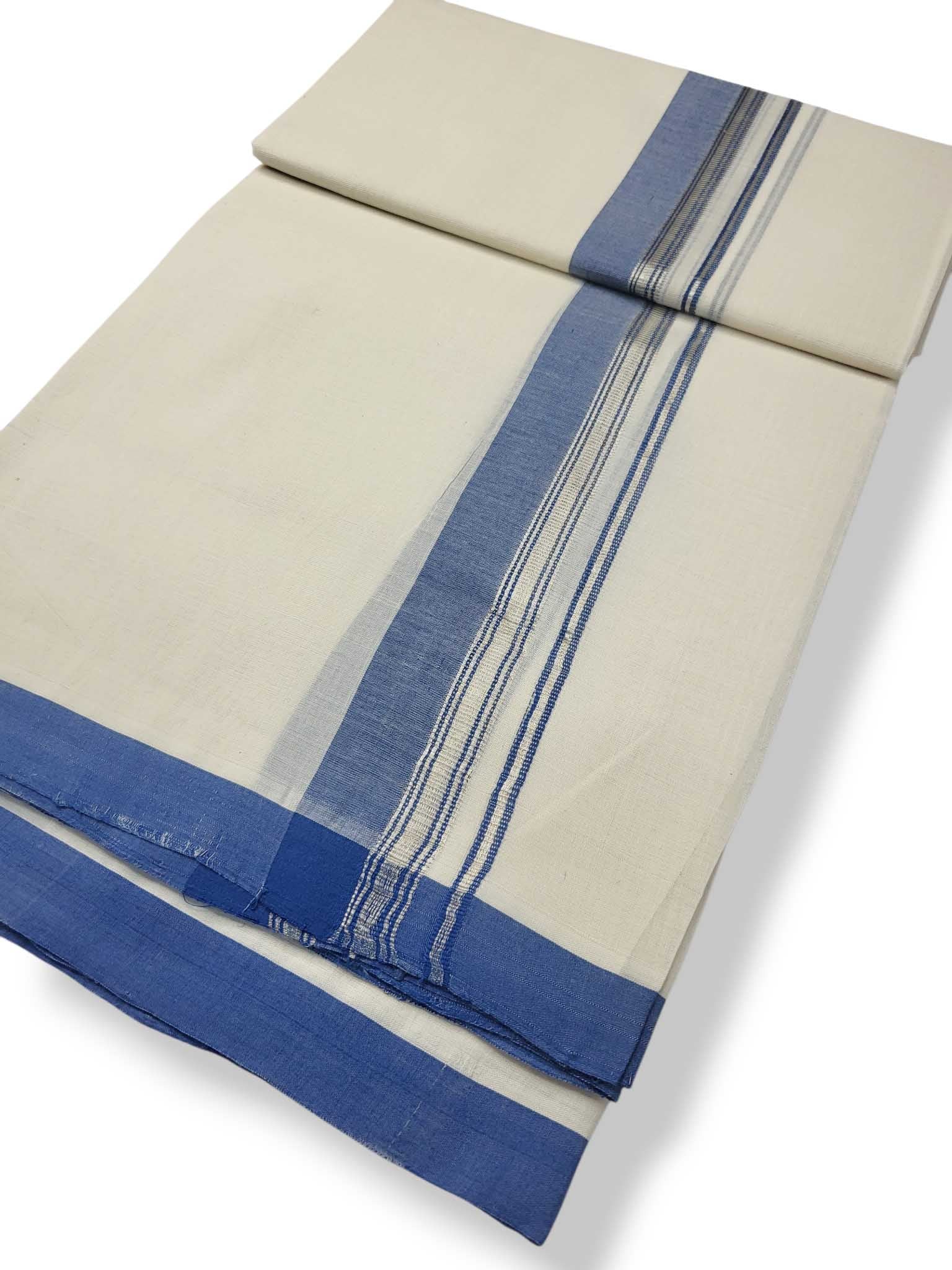 Kerala Balaramapuram Pure Cotton Handloom Mundu/Dhoti