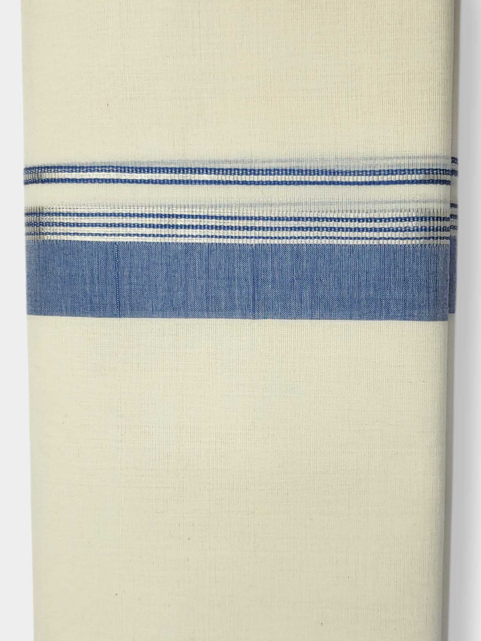 Kerala Balaramapuram Pure Cotton Handloom Mundu/Dhoti