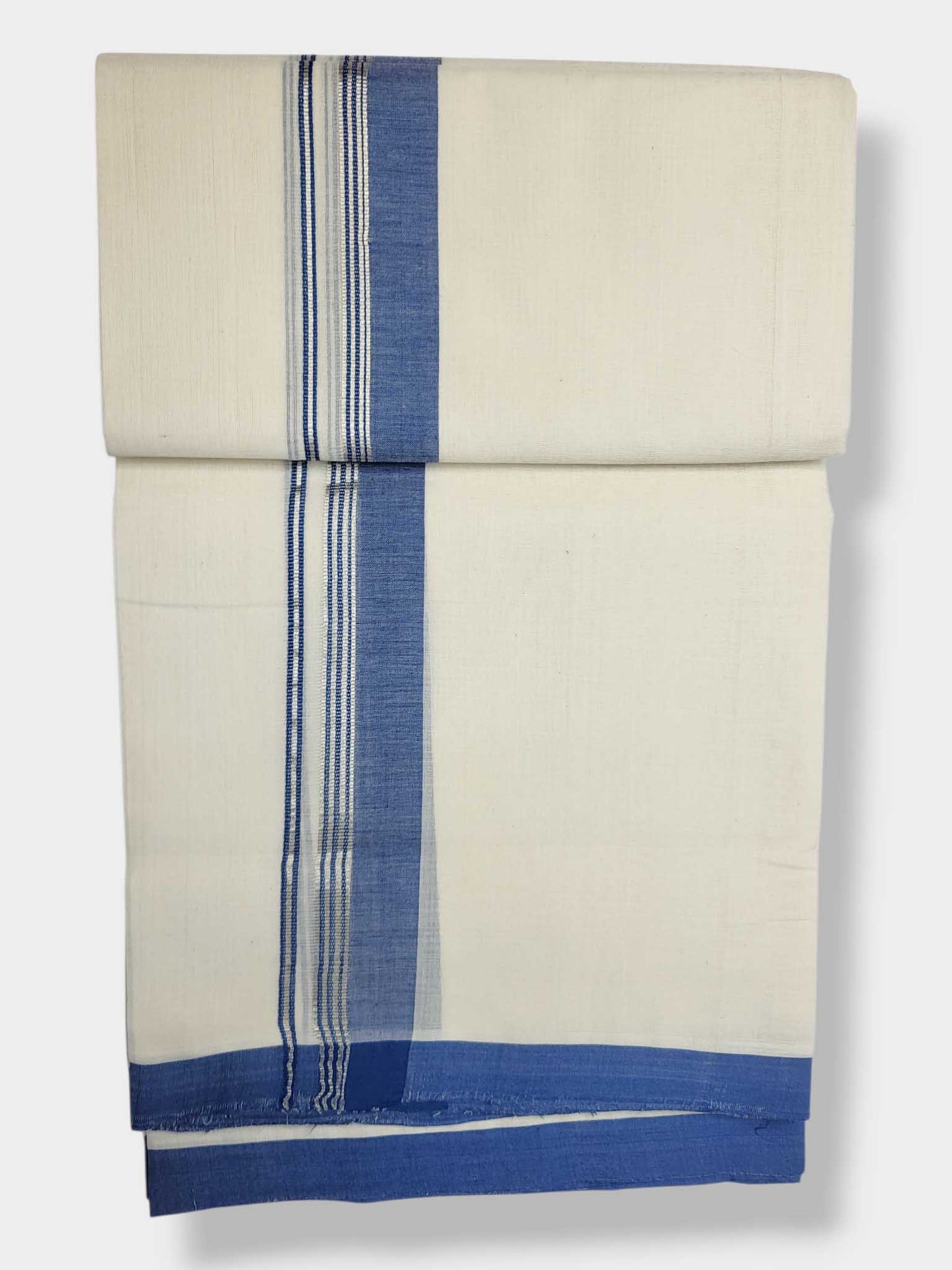 Kerala Balaramapuram Pure Cotton Handloom Mundu/Dhoti
