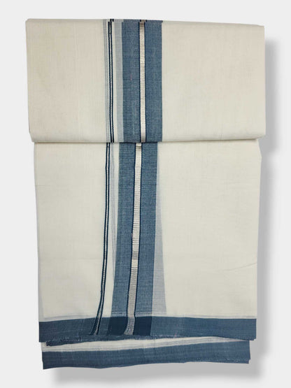Kerala Balaramapuram Pure Cotton Handloom Mundu/Dhoti