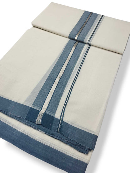 Kerala Balaramapuram Pure Cotton Handloom Mundu/Dhoti