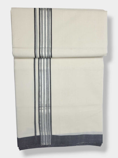 Kerala Balaramapuram Pure Cotton Handloom Mundu/Dhoti