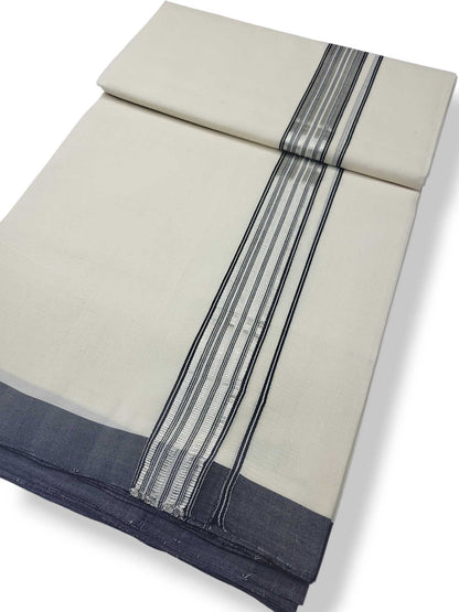 Kerala Balaramapuram Pure Cotton Handloom Mundu/Dhoti