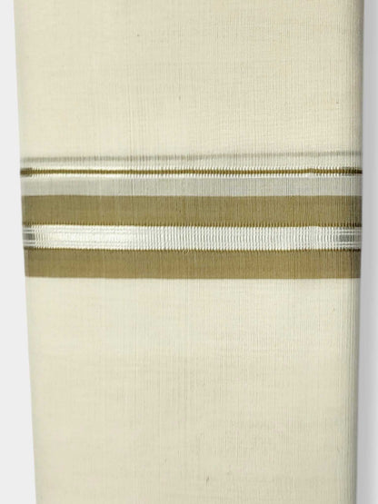 Kerala Balaramapuram Pure Cotton Handloom Mundu/Dhoti