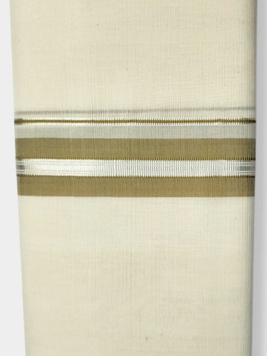 Kerala Balaramapuram Pure Cotton Handloom Mundu/Dhoti