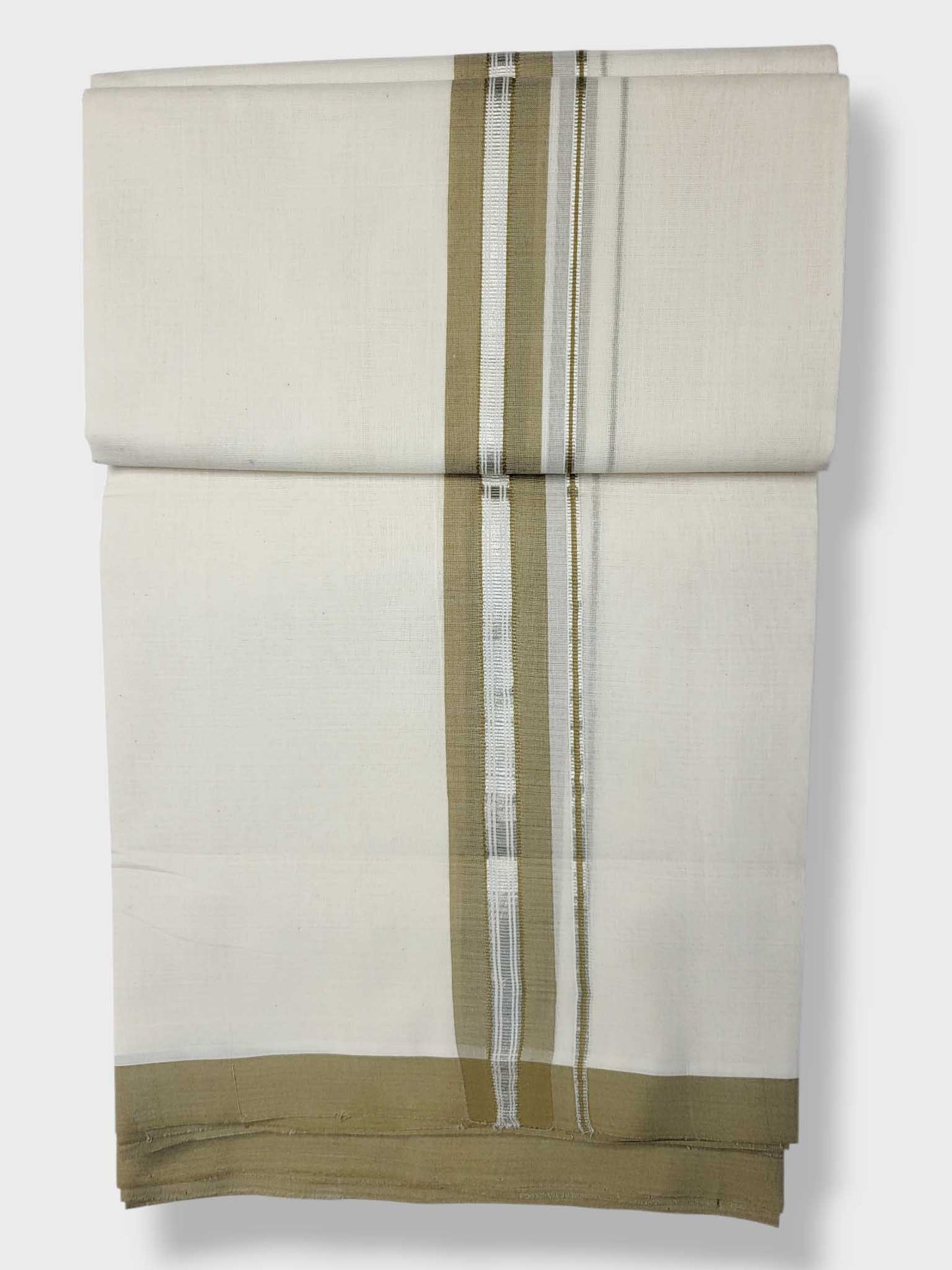 Kerala Balaramapuram Pure Cotton Handloom Mundu/Dhoti