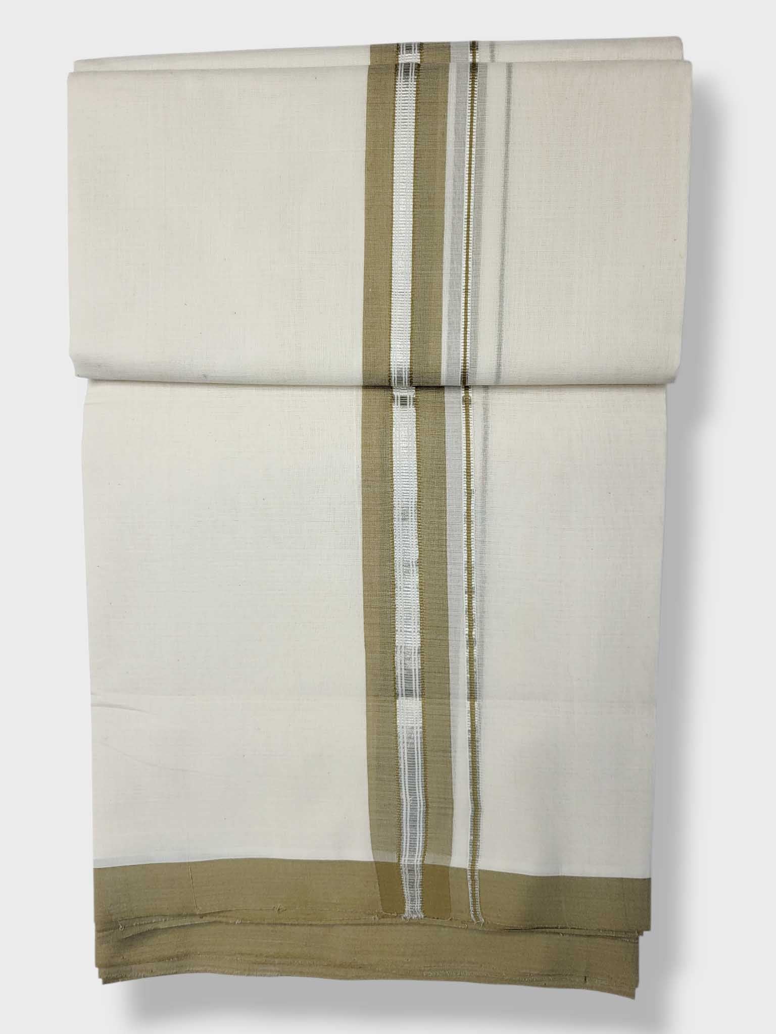 Kerala Balaramapuram Pure Cotton Handloom Mundu/Dhoti