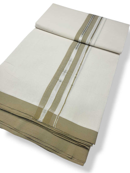Kerala Balaramapuram Pure Cotton Handloom Mundu/Dhoti