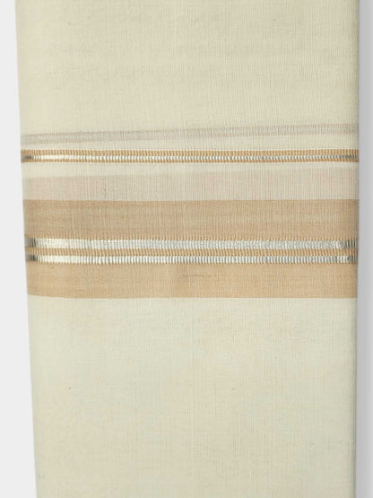 Kerala Balaramapuram Pure Cotton Handloom Mundu/Dhoti