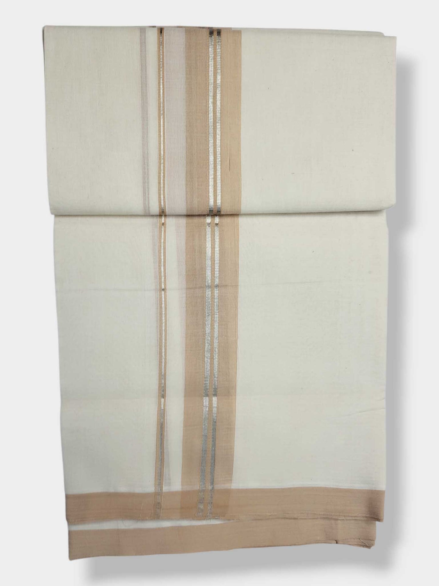 Kerala Balaramapuram Pure Cotton Handloom Mundu/Dhoti
