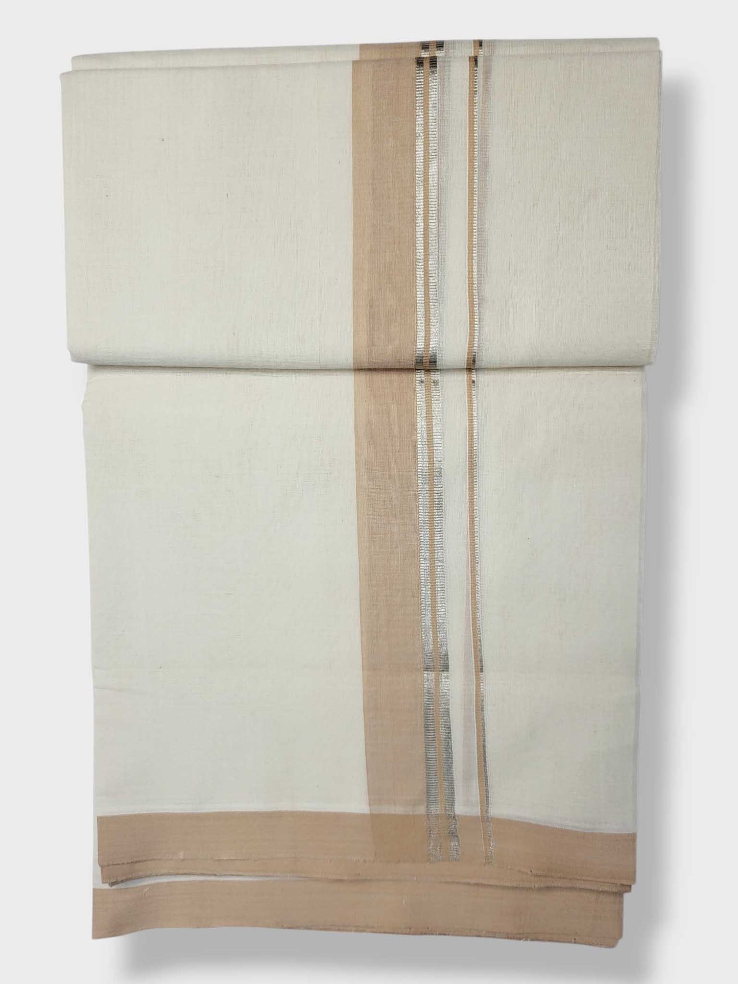 Kerala Balaramapuram Pure Cotton Handloom Mundu/Dhoti