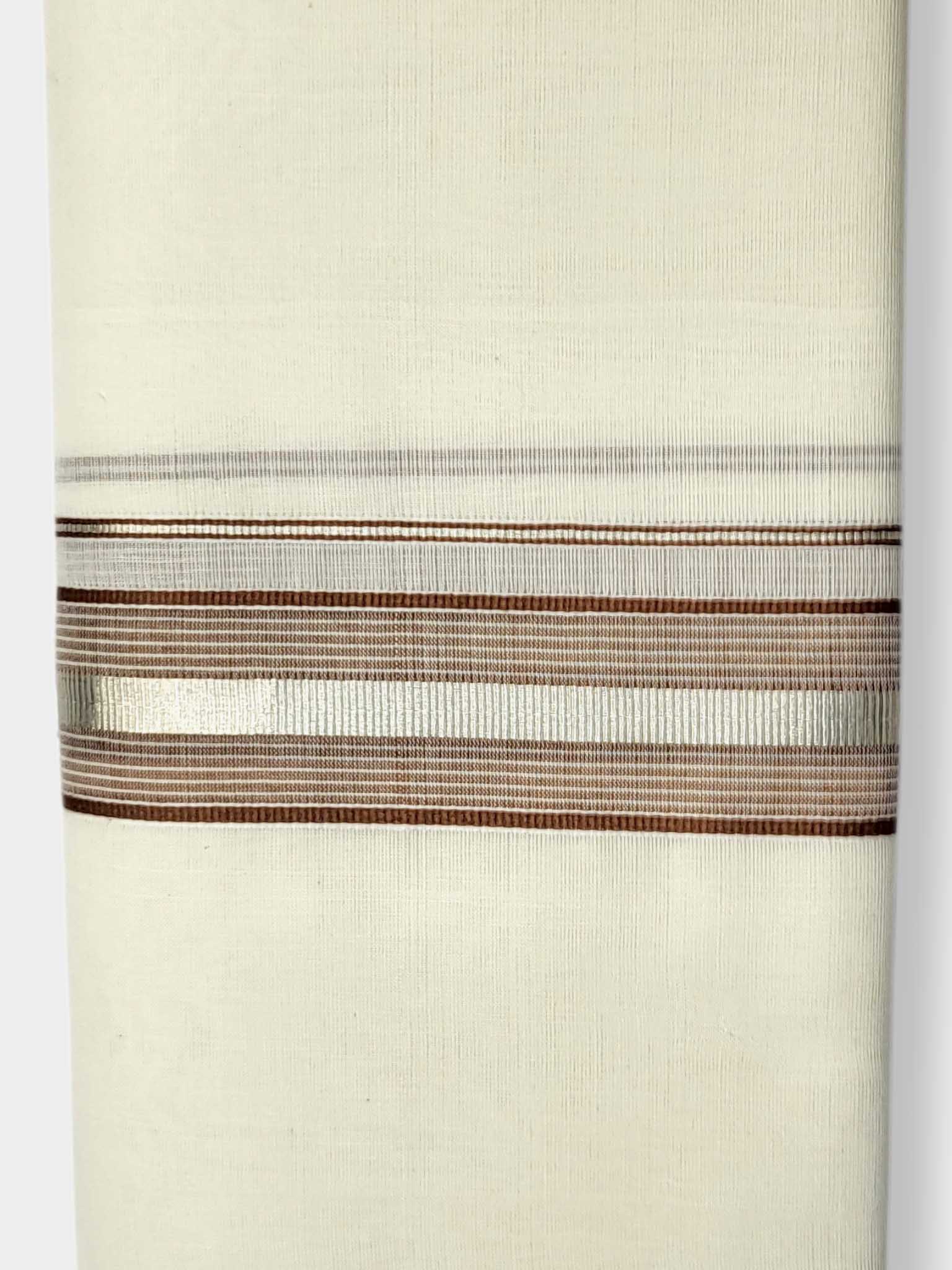 Kerala Balaramapuram Pure Cotton Handloom Mundu/Dhoti