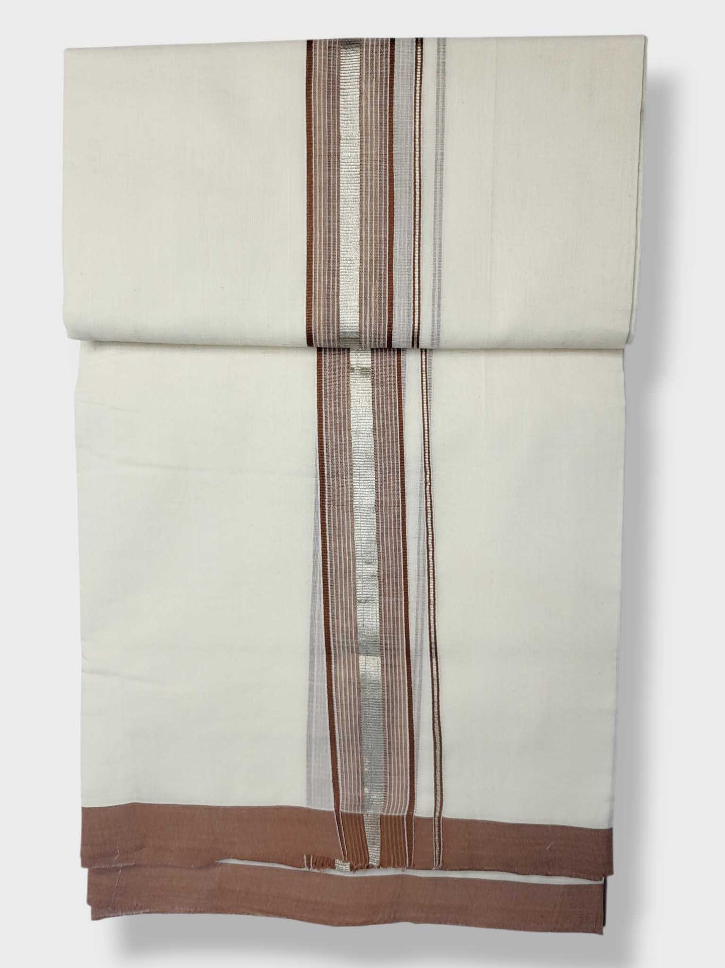 Kerala Balaramapuram Pure Cotton Handloom Mundu/Dhoti