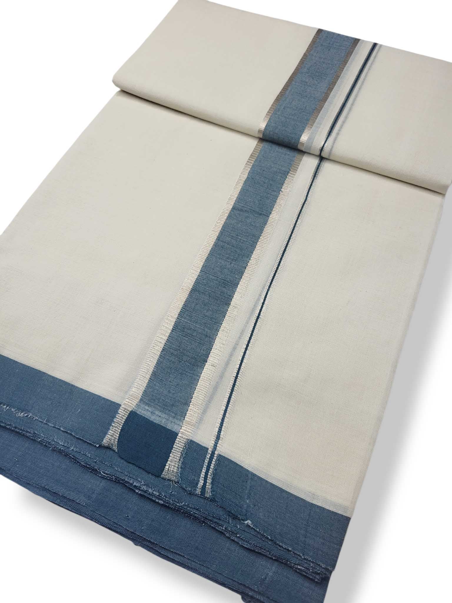 Kerala Balaramapuram Pure Cotton Handloom Mundu/Dhoti